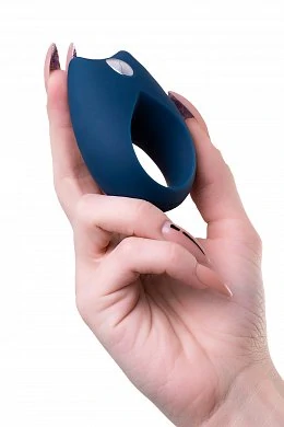 Эрекционное кольцо Satisfyer Royal One с возможностью управления через приложение синее — фото 13