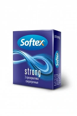 Презервативы Softex Strong сверхпрочные № 3 шт — купить в секс-шопе LoveDoctor