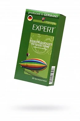 Презервативы Expert ''Возбуждающее путешествие'' увеличенного  размера 12 шт — купить в секс-шопе LoveDoctor