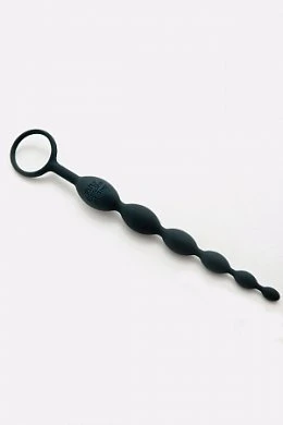 Гладкие силиконовые бусы предназначены для стимуляции одной из самых чувствительных частей тела