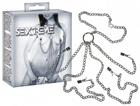 Зажимы на все тело Frauen Zaumzeug mit KLemmen SX — купить в секс-шопе LoveDoctor