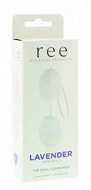 Шарики вагинальные REE Lavender Love Balls White — купить в секс-шопе LoveDoctor