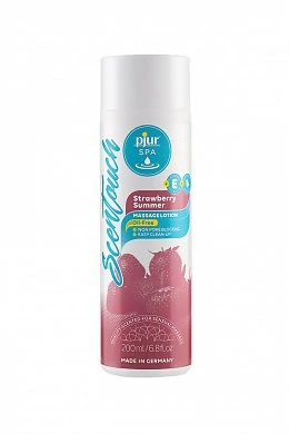 Массажный лосьон Pjur SPA Scentouch с ароматом клубники 200 мл — фото 2