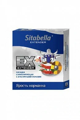 Насадка стимулирующая Sitabella Extender Ярость Нормана 1 шт — купить в секс-шопе LoveDoctor