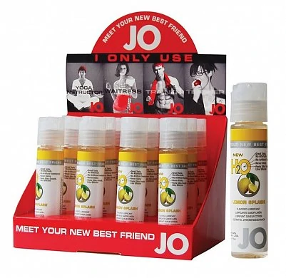 Съедобный лубрикант Лимонный всплеск JO H2O Lubricant 30 мл — купить в секс-шопе LoveDoctor