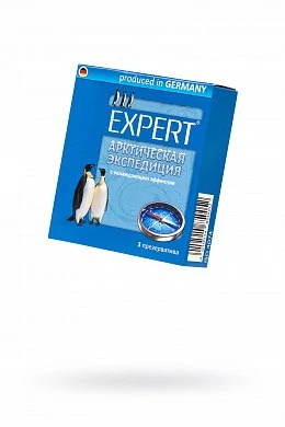 Презервативы Expert ''Арктическая экспедиция'' с охлаждающим эффектом 3 шт — купить в секс-шопе LoveDoctor