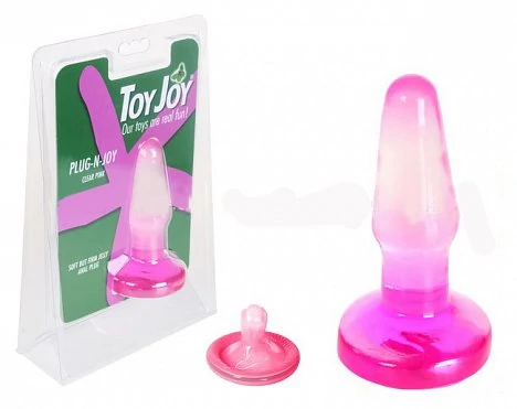 Анальный массажер Plug-N-Joy розовый — купить в секс-шопе LoveDoctor