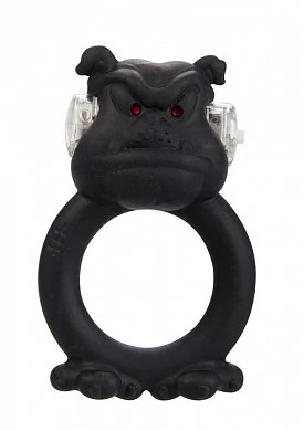 Вибронасадка Beasty Toys Barbaric Bulldog черная — купить в секс-шопе LoveDoctor