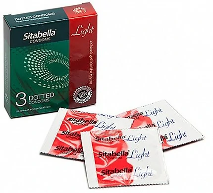 Презервативы Sitabella Light с возбуждающим эффектом точечные 3 шт — фото 2