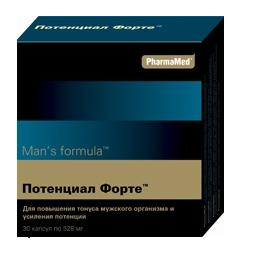Мен-с Формула Потенциал Форте капс. №30 — купить в секс-шопе LoveDoctor