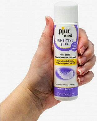 Лубрикант для чувствительной кожи Pjur MED Sensitive glide 100 мл — фото 5
