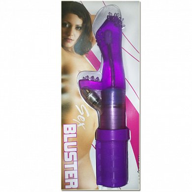 Вибратор многофункциональный Sex Bluster (фиолетовый)