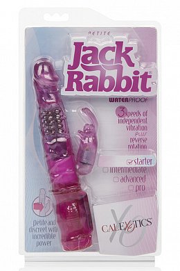 Вибромассажер Petite Jack Rabbit Pink 12 см