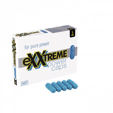 Энергетические капсулы Exxtreme мужские 5 шт — купить в секс-шопе LoveDoctor