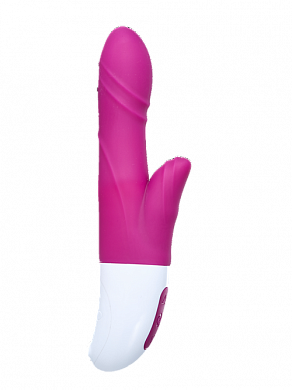 Фаллоимитатор с клиторальной стимуляцией Mini Rabbit 21 см — купить в секс-шопе LoveDoctor