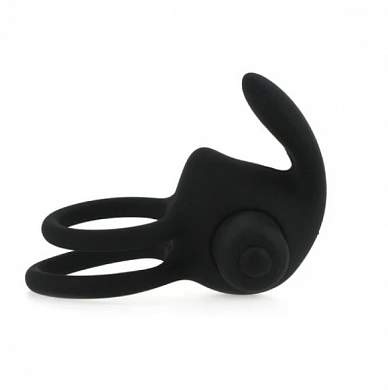 Насадка X-Men Double Vibrating Erection Ring черная — купить в секс-шопе LoveDoctor